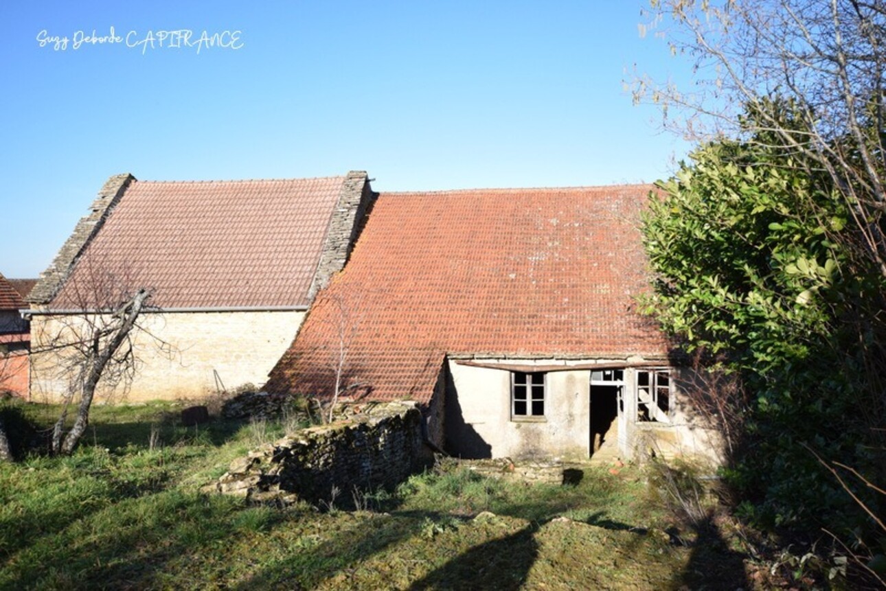 Photos 7 - Tourist - Dpt Saône et Loire (71), for sale near SAINT GENGOUX LE NATIONAL semi-detached barn to renovate