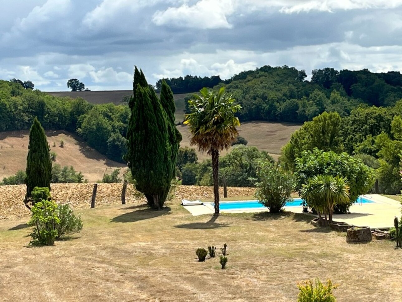 Photos 12 - Touristique - Dpt Gers (32), à vendre,MARCIAC proche,  VUE PYRENEES, BELLE PROPRIETE DE CARACTERE et de CHARME XVIIIs, dépendances, 4ha (ou plus) , piscine