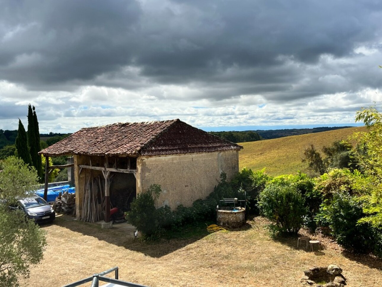 Photos 34 - Touristique - Dpt Gers (32), à vendre,MARCIAC proche,  VUE PYRENEES, BELLE PROPRIETE DE CARACTERE et de CHARME XVIIIs, dépendances, 4ha (ou plus) , piscine