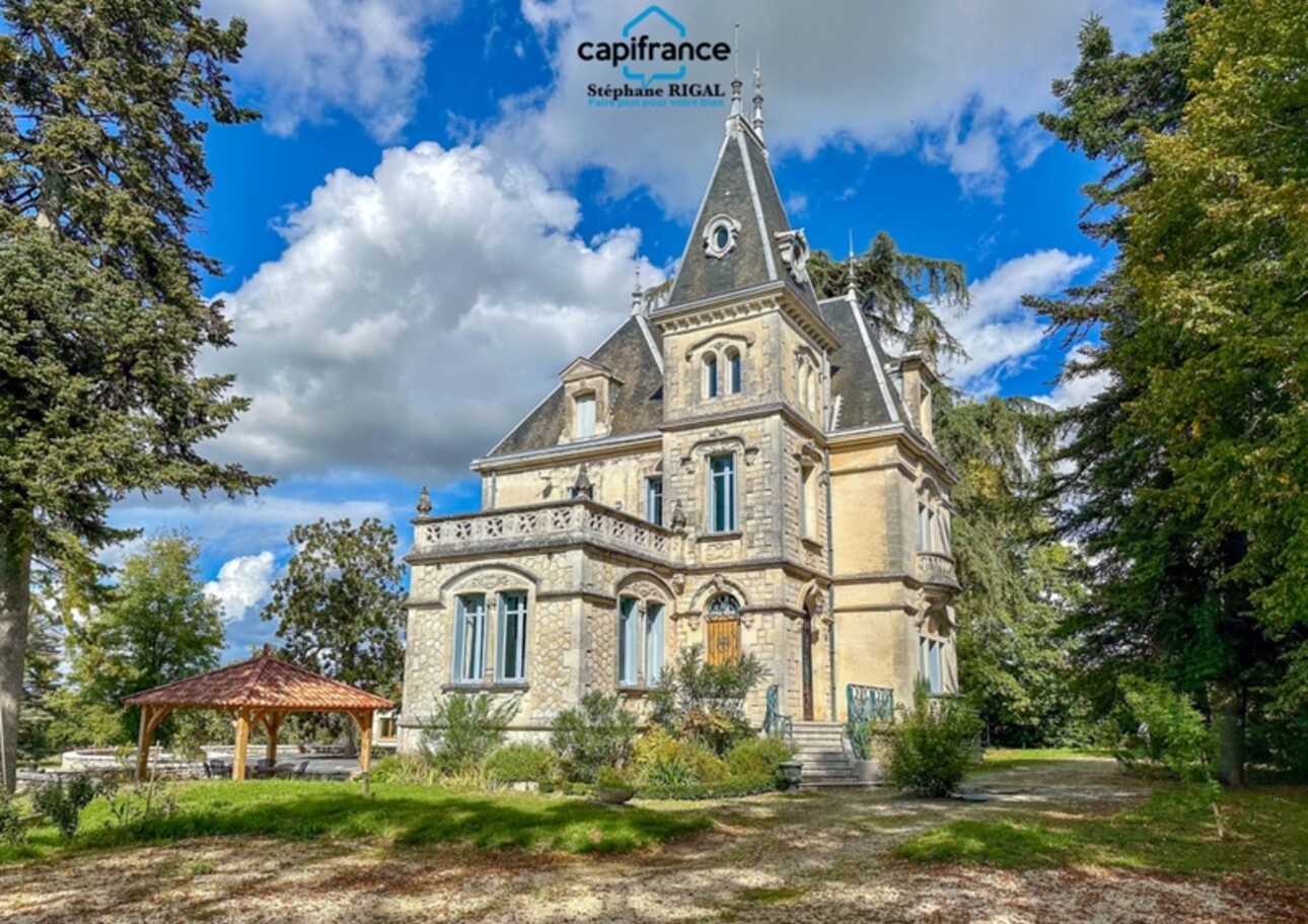 Photos 1 - Prestigious - Property for sale 10 rooms near AGEN (47) property of 370 m² on 5.2 ha of land