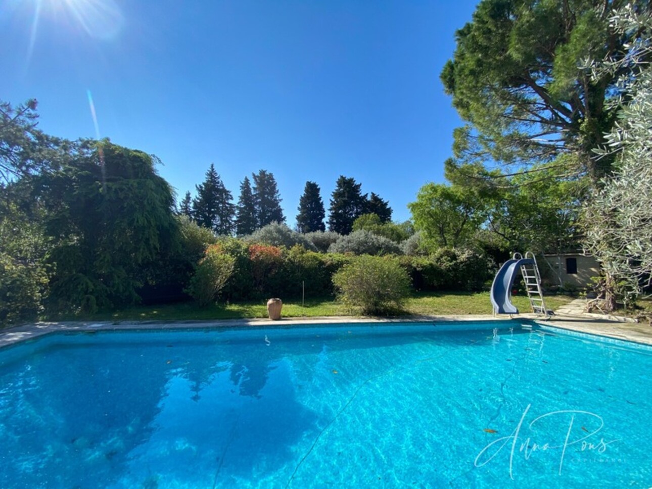 Photos 1 - Prestige - Dpt Vaucluse (84), à vendre JONQUERETTES propriete P15 de 540 m² -piscine - Rue des écoles