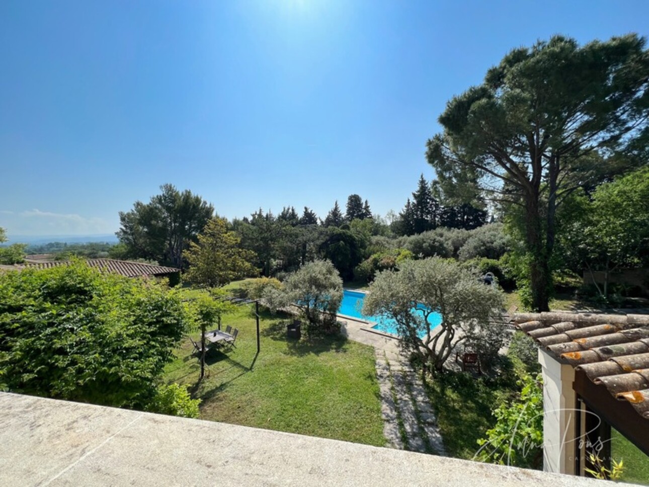 Photos 3 - Prestige - Dpt Vaucluse (84), à vendre JONQUERETTES propriete P15 de 540 m² -piscine - Rue des écoles