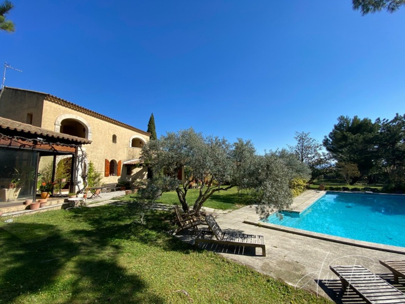 Photos 37 - Prestigious - Dpt Vaucluse (84), for sale JONQUERETTES property 540m². Garden & Olive grove. Building land 8000m².