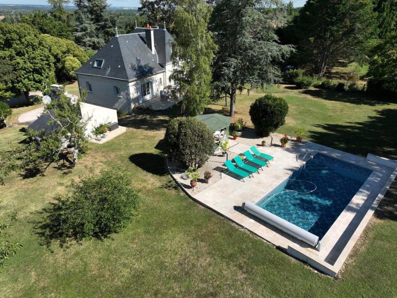 Photos 2 - Prestige - MAISON de MAITRE de 344 M² sur PARC de 7.400 M² avec PISCINE