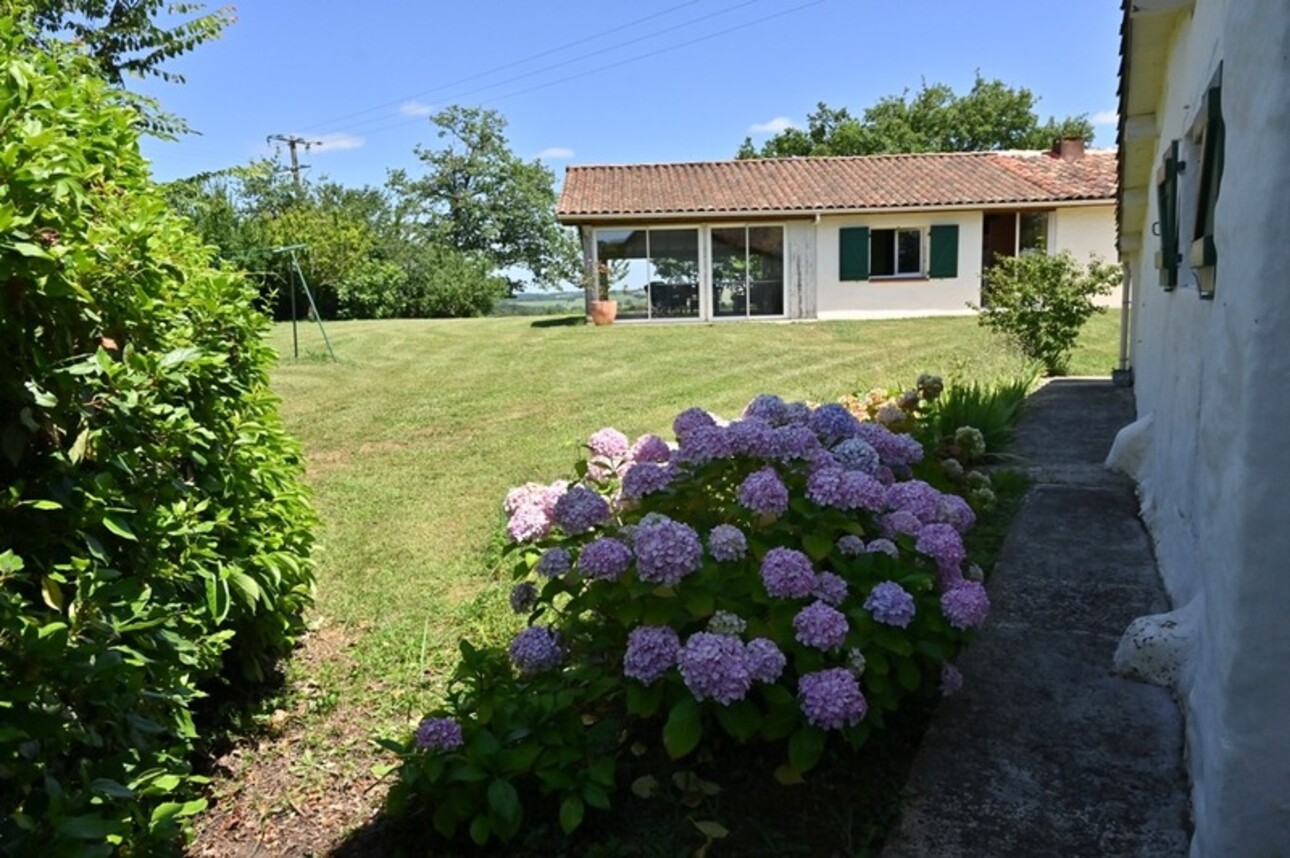 Photos 7 - Prestigious - AIGNAN (32) nearby, country property with VIEW, consisting of two small single-storey stone houses,