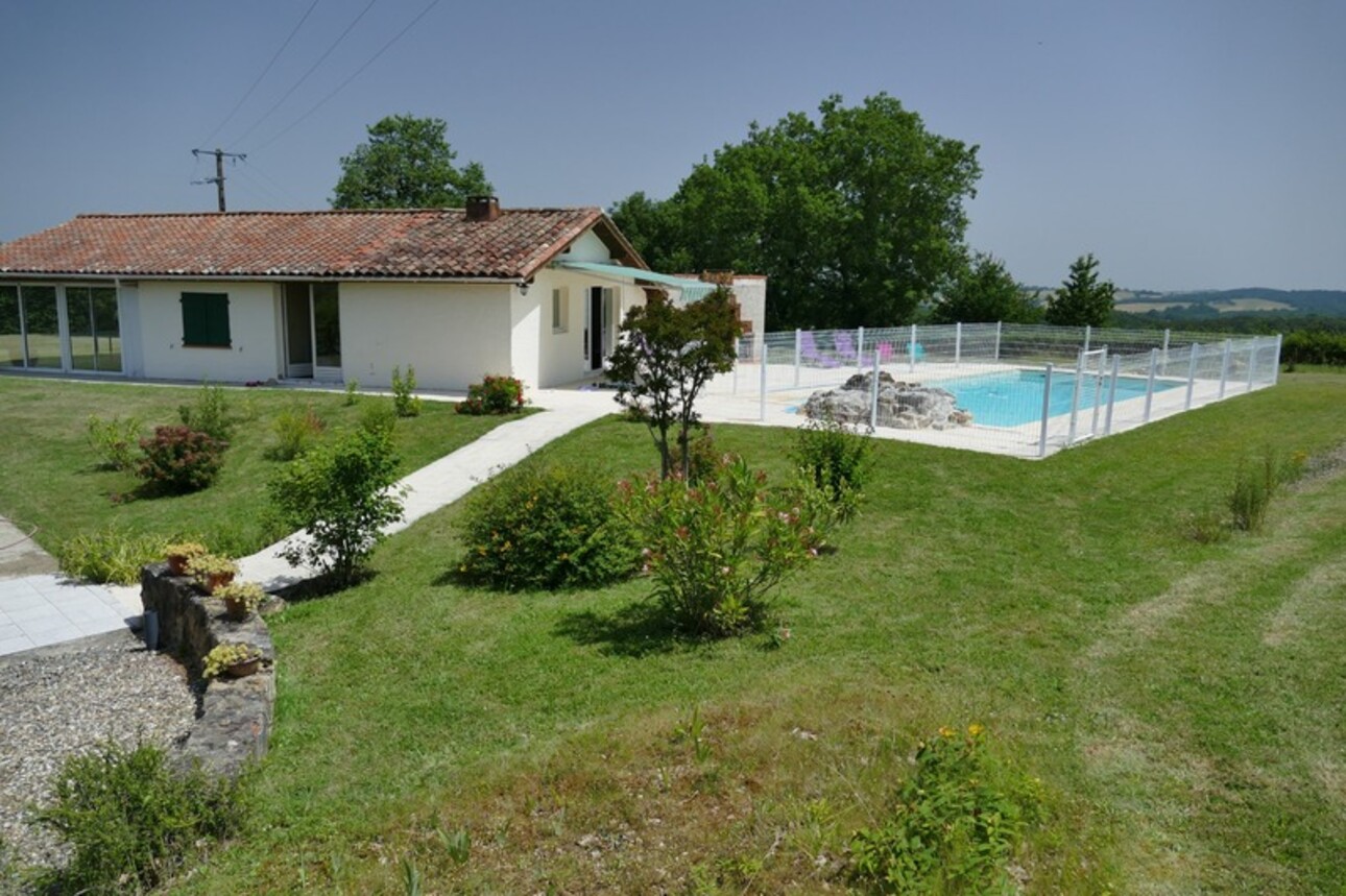 Photos 13 - Prestigious - AIGNAN (32) nearby, country property with VIEW, consisting of two small single-storey stone houses,