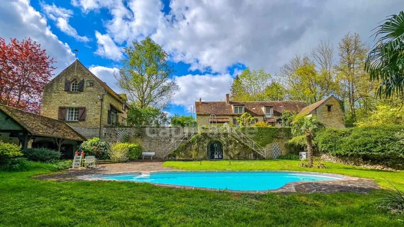 Photos 1 - Prestigious - Dpt Loiret (45), for sale ESTOUY superb property with residence, 3 converted outbuildings, swimming