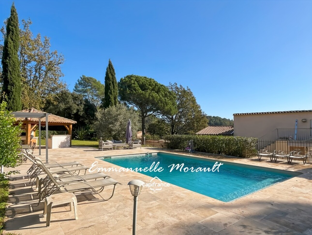 Photos 2 - Prestige - Propriété regroupant 3 logements avec piscine à vendre à BAGNOLS EN FORET (83)