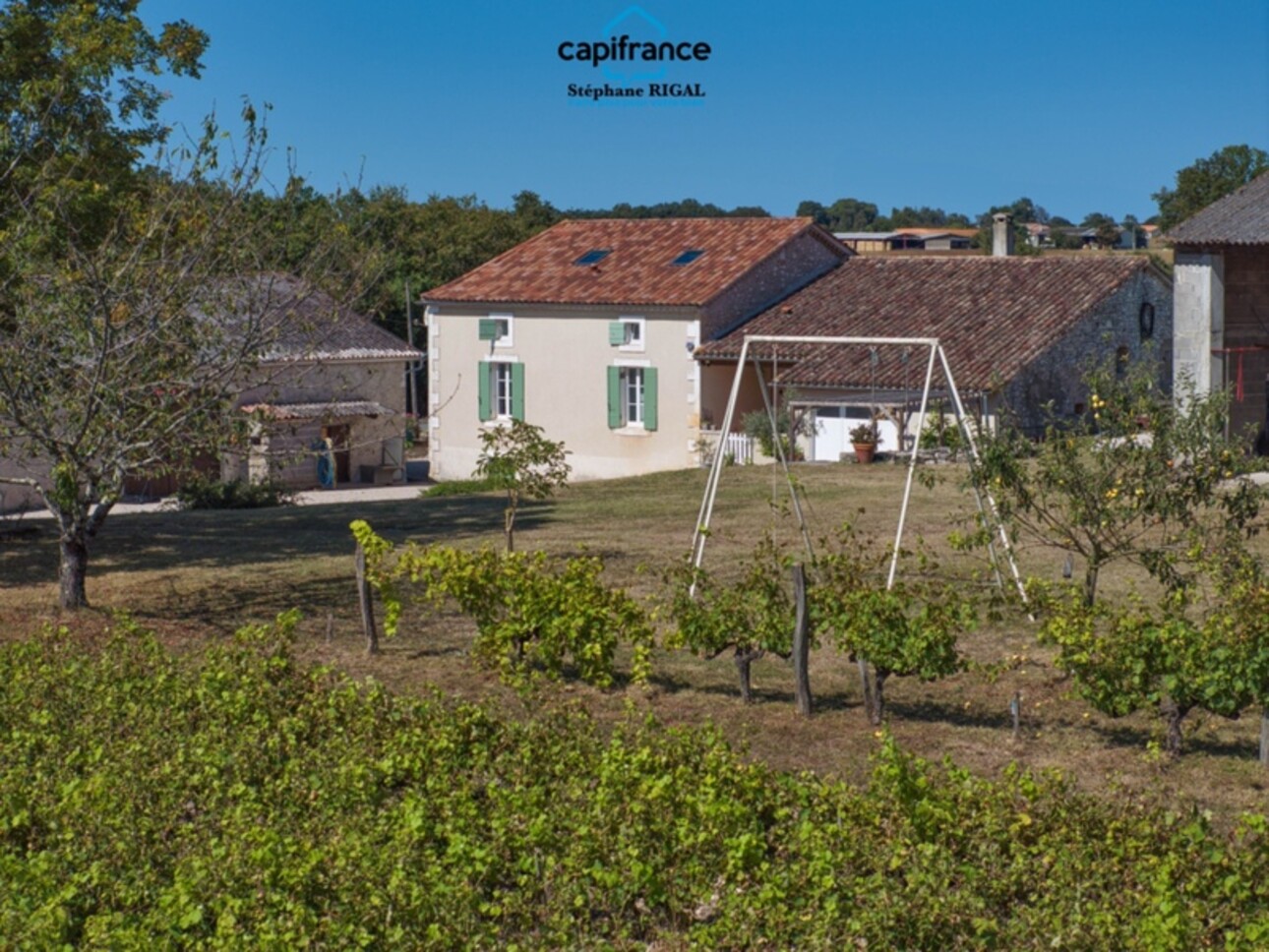 Photos 1 - Touristique - Maison à vendre 6 pièces et dépendances proche de MONFLANQUIN (47) sur 2,6ha de terrain