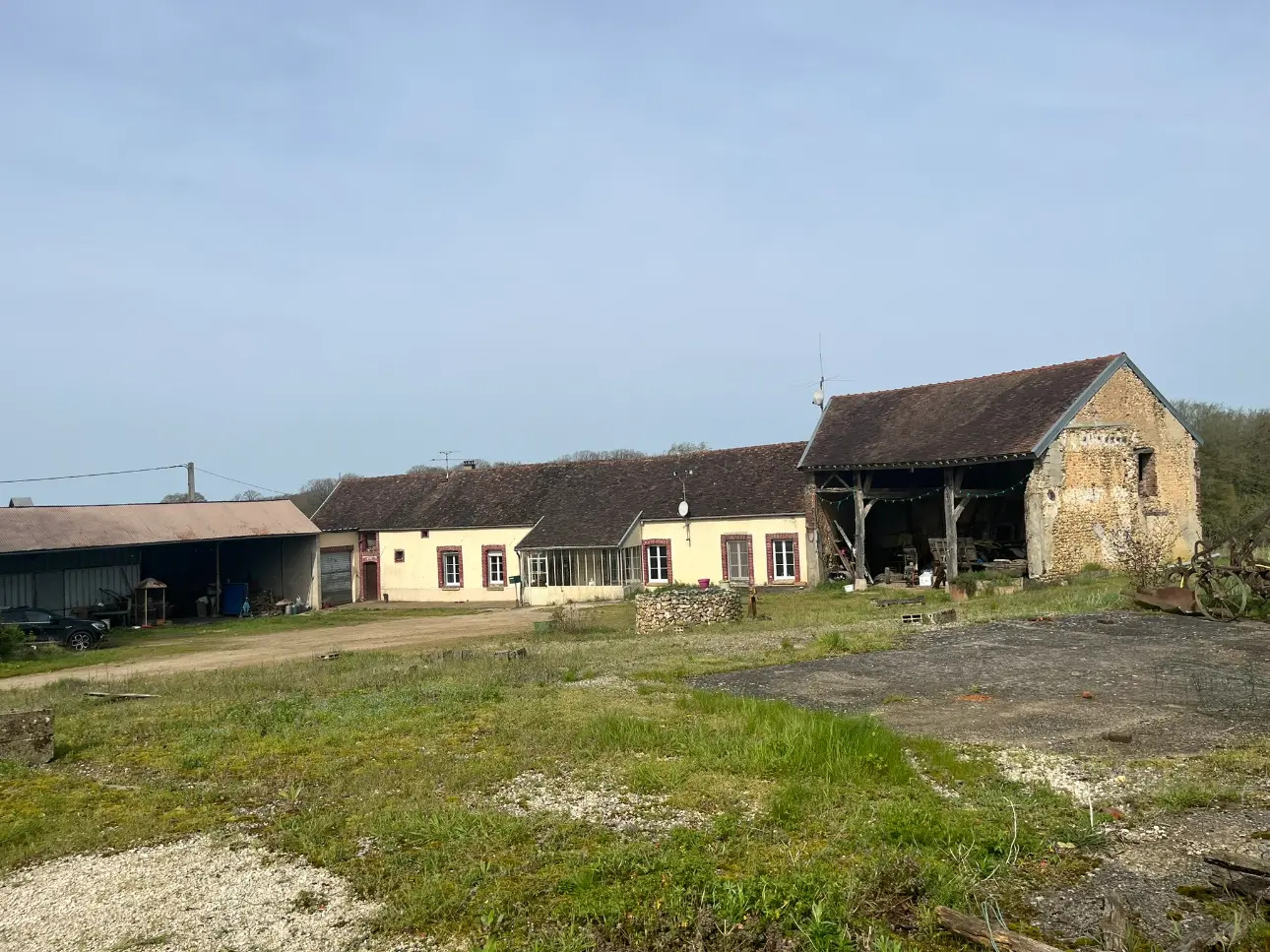 Photos 11 - Équestre - Sur 5 Hectares libres Ferme isolée de 150 m² au sol