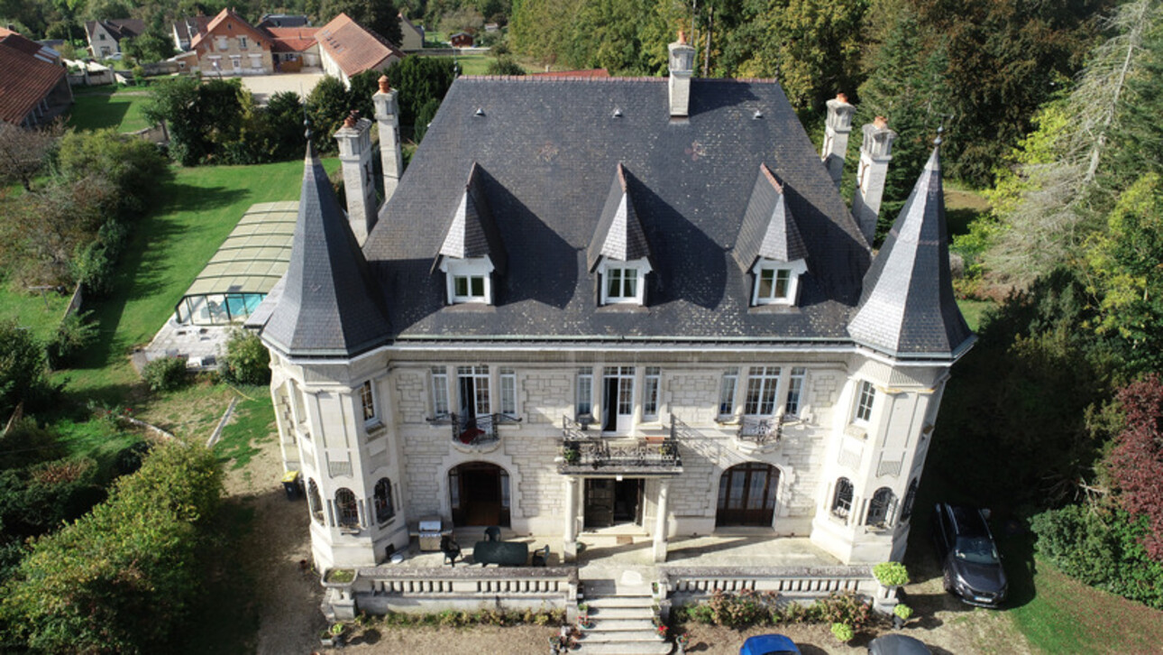 Photos 35 - Prestige - Dpt Aisne (02), à vendre proche de LAON  élégant Château reconstruit en 1923 sur son parc de 1.5 hectare