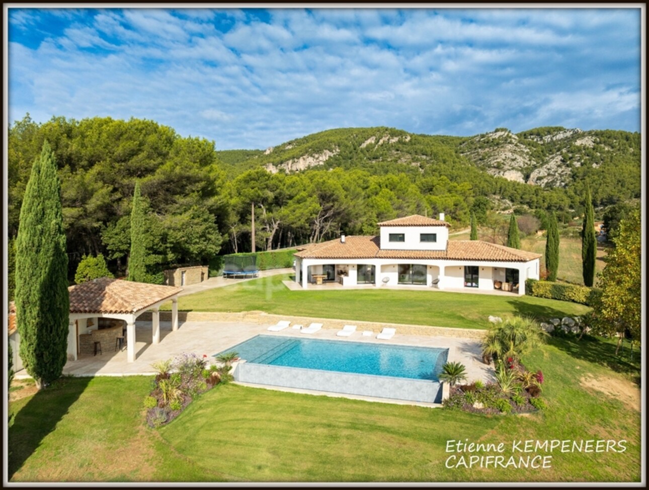 Photos 3 - Prestigious - New in AURIOL: Large property of 9,200 m2 with luxury villa of 148 m2 and infinity pool