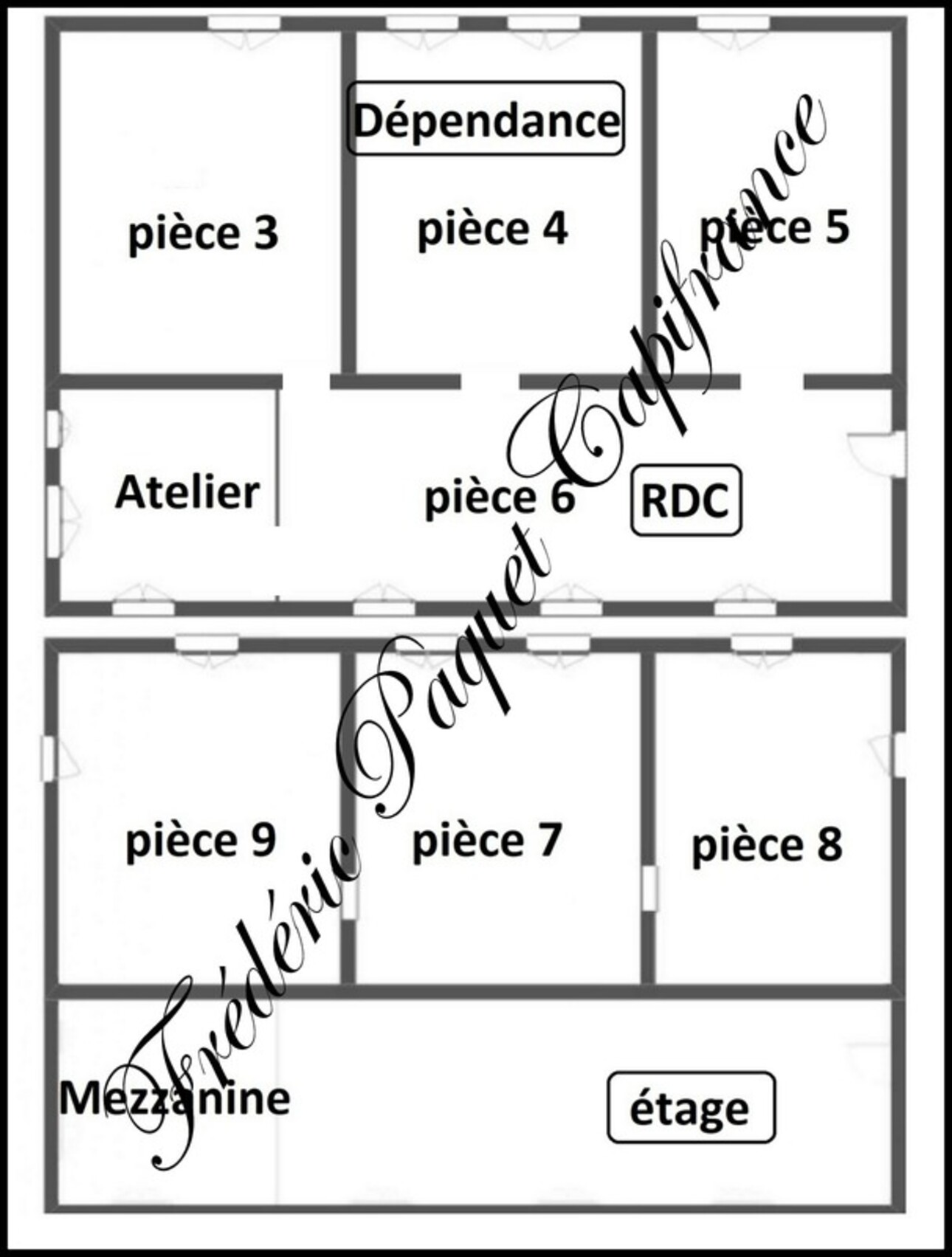 Photos 19 - Touristique - Dpt Charente Maritime (17), à vendre PONS ensemble immobilier 2 maisons, une de 197,32 m² habitable et une à terminer de 391 m² avec dépendances et terrain de 10 974,00 m²