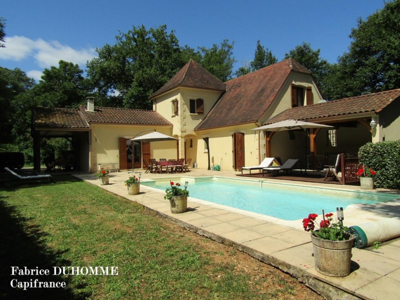 Photos 1 - Prestigious - Magnificent property with swimming pool in a picturesque village in Périgord Noir