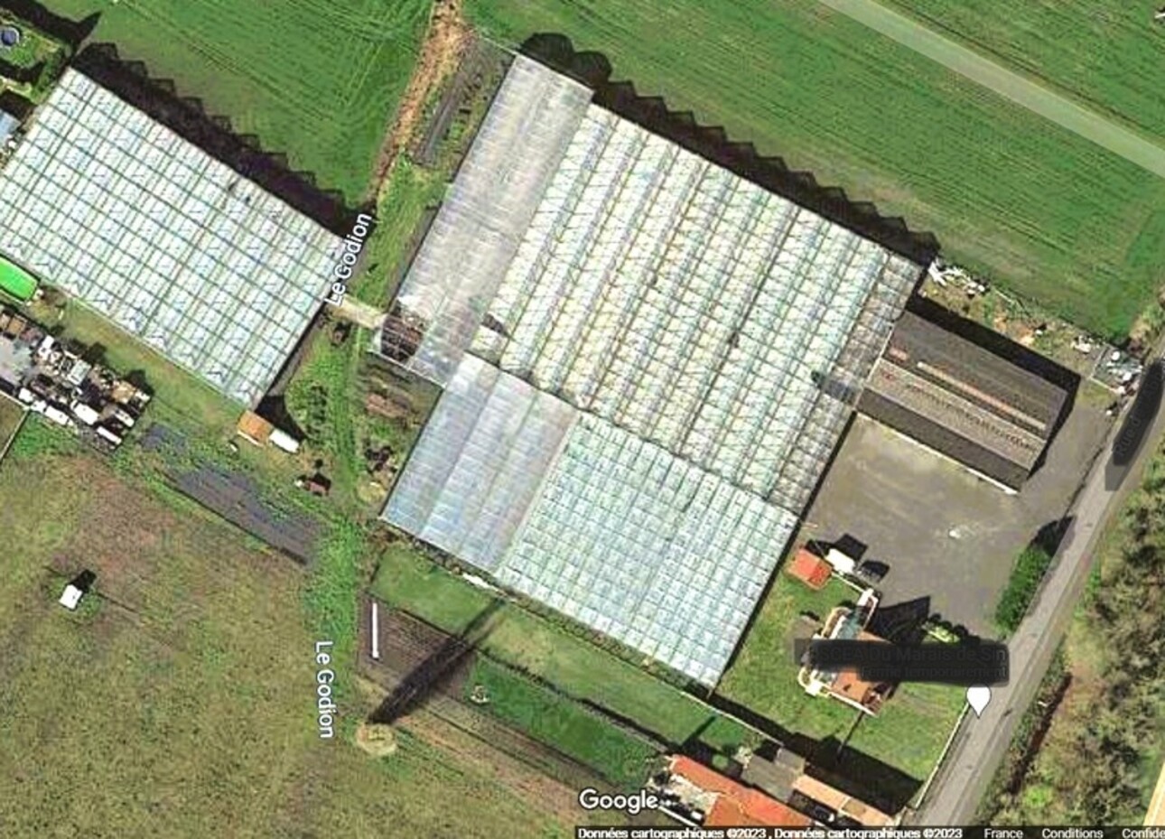 Photos 1 - Agricole - Dpt Nord (59), à  SIN LE NOBLE , exploitation horticole sur près de 4 hectares dont 10000m² de serres et hangar!