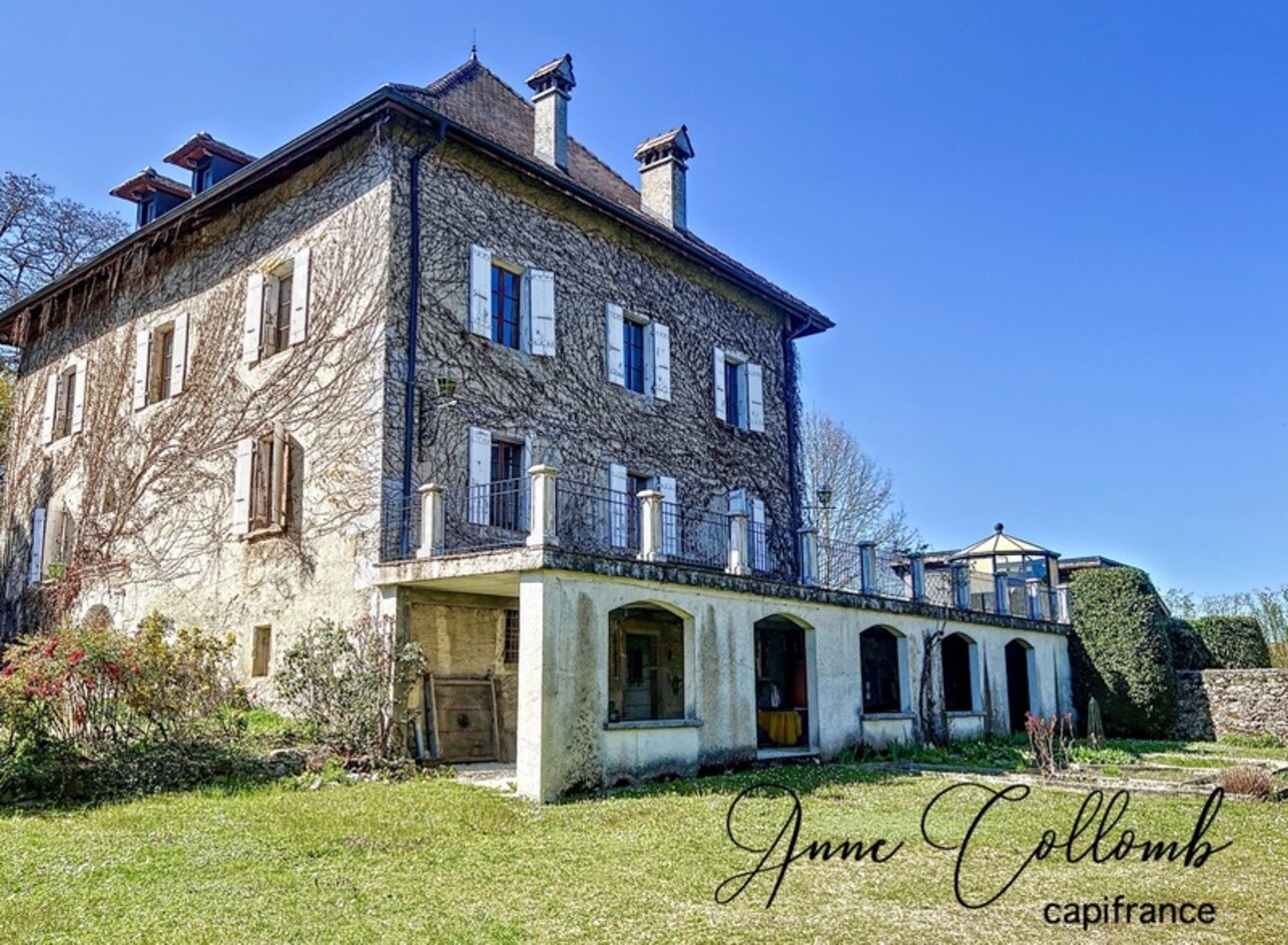 Photos 2 - Prestige - Dpt Haute Savoie (74), Magnifique Maison de Maître avec Piscine et Spa à Reignier-Esery, à 10 km de Genève