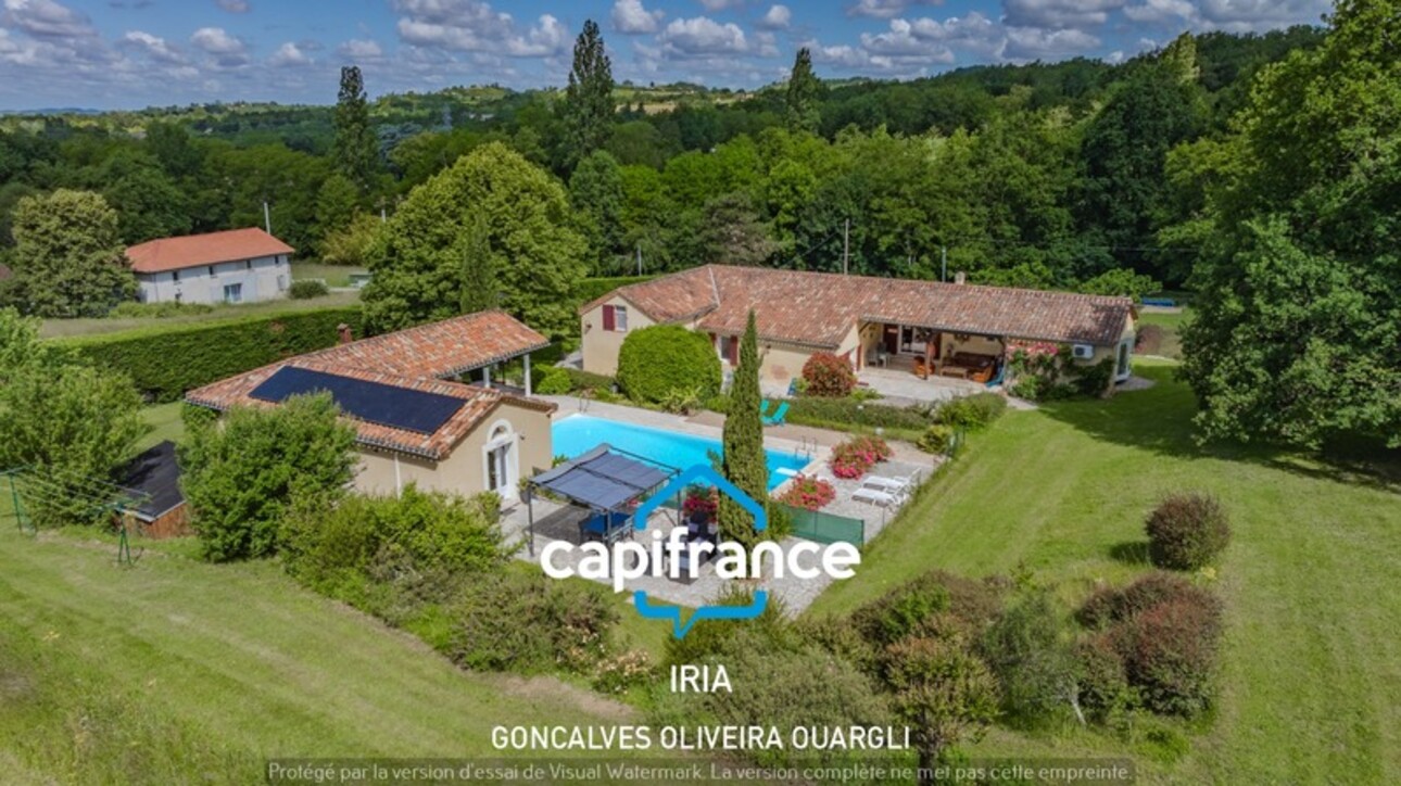 Photos 1 - Prestige - Dpt Lot et Garonne (47), à vendre VILLENEUVE SUR LOT propriété T10