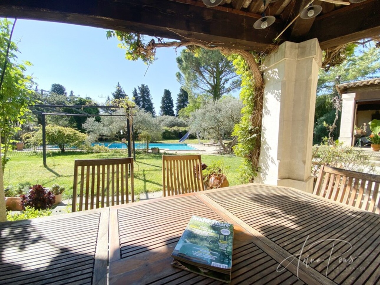 Photos 41 - Prestige - Dpt Vaucluse (84), à vendre JONQUERETTES propriété P15 de 540 m² - Terrain de 8 400,00 m²