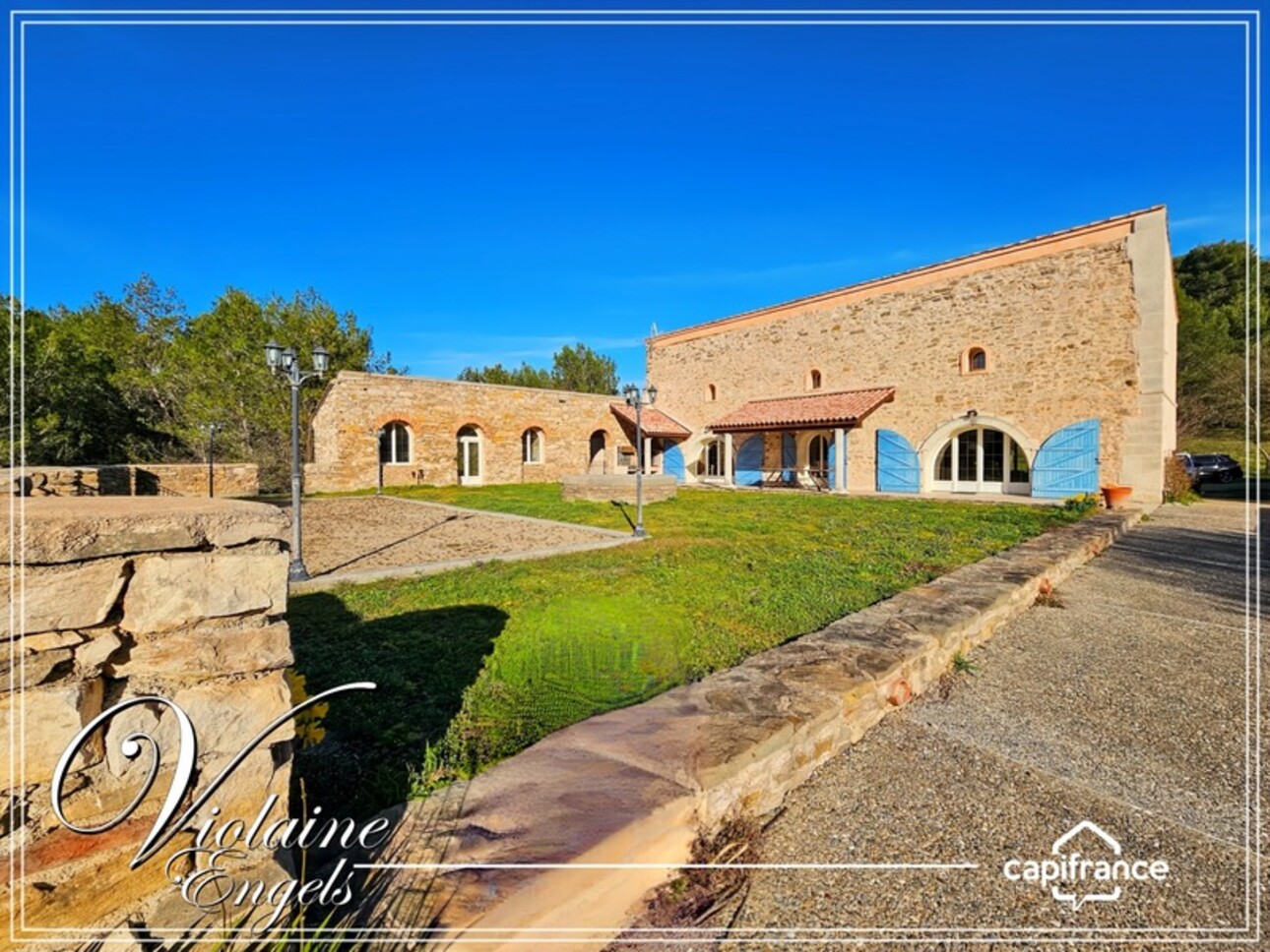 Photos 1 - Prestige - À VENDRE - Domaine d'Exception à Minerve | Maison Historique avec Piscine et Oliveraie