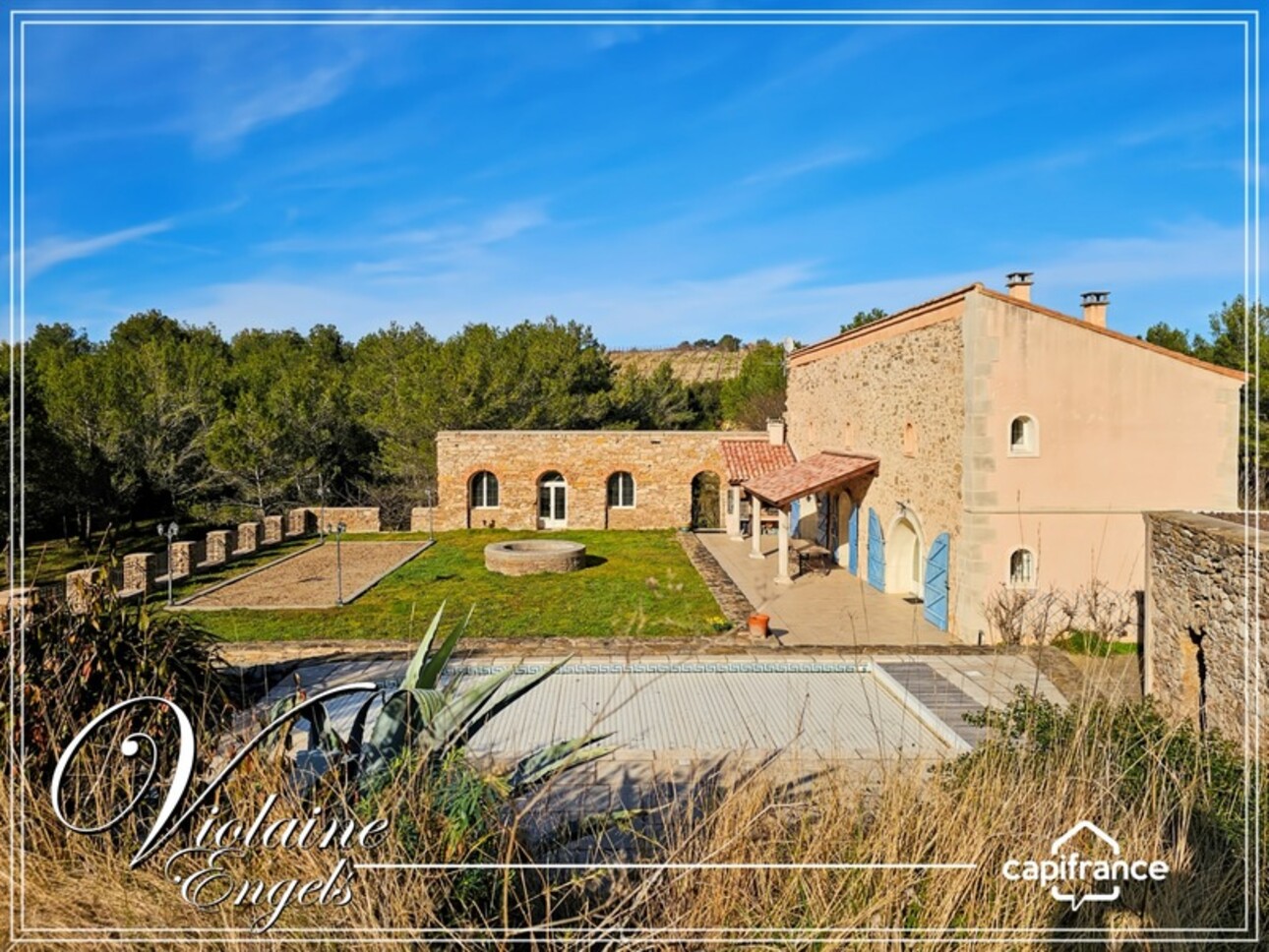 Photos 24 - Prestigious - FOR SALE - Exceptional Estate in Minerve | Historic House with Swimming Pool and Olive Grove