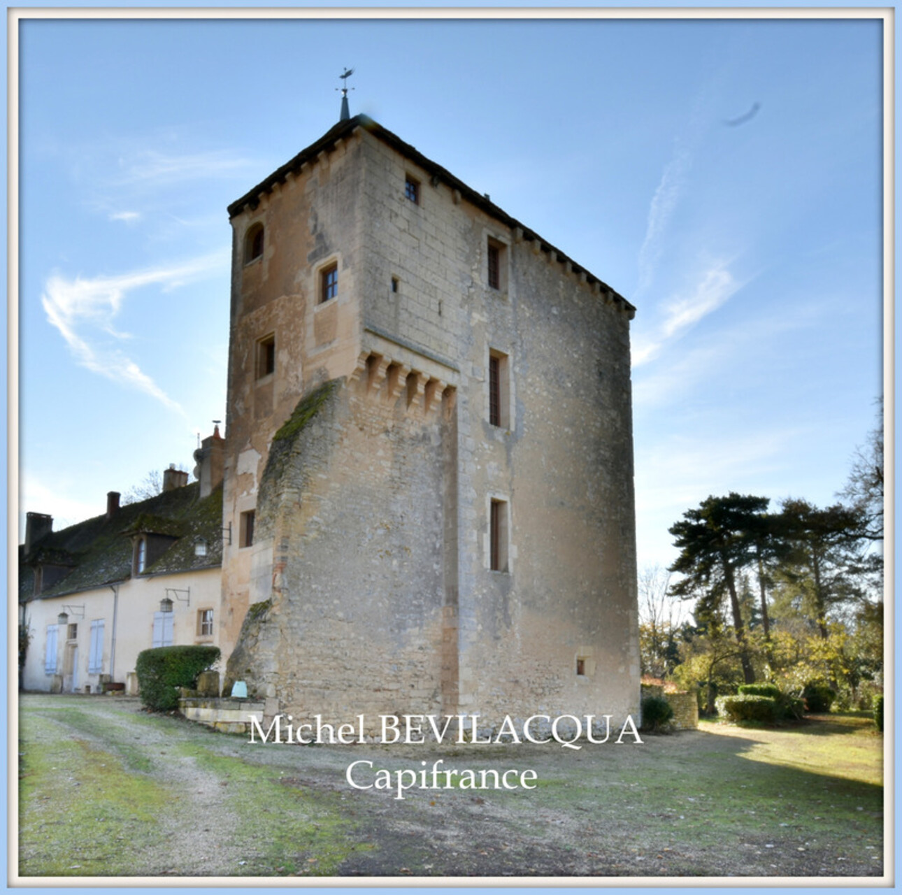 Photos 3 - Prestige - Propriete à vendre le Château d'OUROUER à OUROUER LES BOURDELINS (18) avec dépendances sur plus d'un hectare