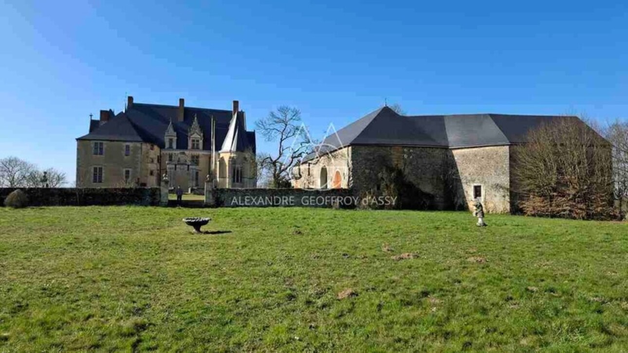 Photos 8 - Équestre - Superbe château historique du XVe siècle de 20 pièces proche de SABLE SUR SARTHE