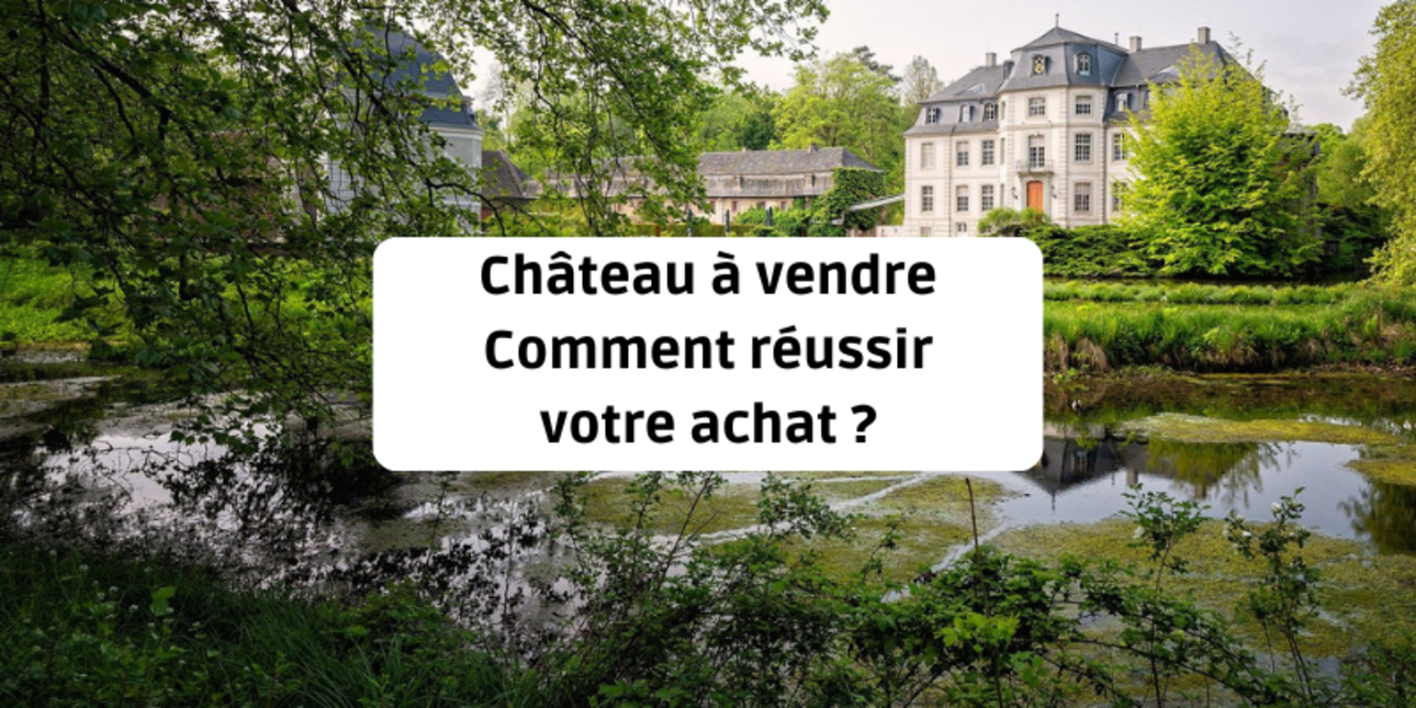 Château à vendre – Comment réussir votre achat ?