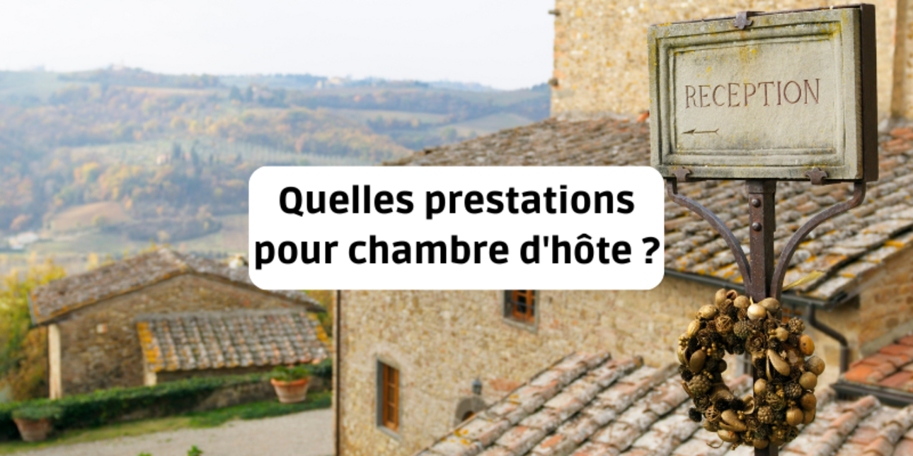 What services are available for chambres d'hôtes?